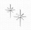 Stans sterren 23x31,5mm 29x40mm p/2st