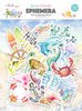 Ephemera cards Welcome to paradise p/24st journaling cards