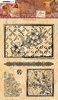 Clear stamp nr.109 stencil Warm &amp; Cozy p/st