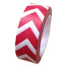 Masking tape chevron 15mm p/10m rood