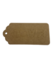 Labels love 4.5x9.5cm p/5st kraft 