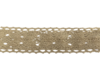 Lint creme 40mm p/mtr Merletto kant 