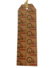Labels multi reuzenrad 4x12.8cm p/st kraft bedrukt