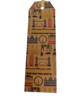 Labels big ben 4x12.8cm p/st kraft bedruk