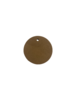 Labels kraft rond 3.5cm p/100st 