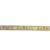 Lint creme ABC 15mm p/mtr vintage 
