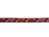 Lint roze schildpad 15mm p/m gewoven
