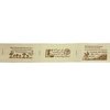 Lint creme labels handmade warmth 20mm p/mtr