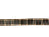 Lint bruin burberry 25mm p/mtr
