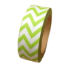 Masking tape limegroen chevron 15mm p/10m 