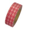 Masking tape roze ruit 15mm p/10m 