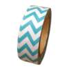 Masking tape blauw chevron 15mm p/10m 