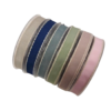Lint petrol 15mm p/mtr Anna zomerlint bies 