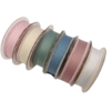 Lint oudroze 25mm p/mtr Nastro Frange franjes 