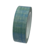Masking tape blauw/groen vintage letters 15mm p/10m 