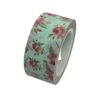 Masking tape roze/blauw bloem 20mm p/5m