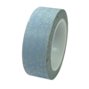 Masking tape bloem 15mm p/10m lichtblauw/grijs