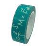 Masking tape blauw wiskunde 15mm p/10m 