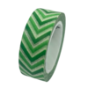 Masking tape groen V-pijl 15mm p/10m 