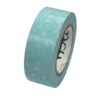 Masking tape lichtblauw driehoekjes 15mm p/10m 