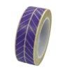 Masking tape paars chevron 15mm p/10m 