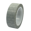 Masking tape grijs ijsbloem 15mm p/10m 