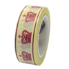 Masking tape kroon 15mm p/10m creme/rood