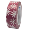 Masking tape rood bloem 15mm p/10m 