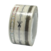 Masking tape 3 rollen paperclip rits 7mm p/5m wit