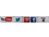 Lint wit social media 22mm p/m