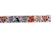 Lint wit poezen 22mm p/m