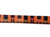 Lint oranje halloween laarzen 22mm p/m