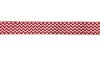 Lint rood chevron 22mm p/m