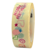 Masking tape happy birthday 15mm p/10m