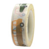 Masking tape bus vrachtauto en auto 15mm p/10m creme