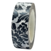 Masking tape zwart gerbera 15mm p/10m 