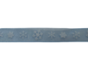 Lint ijsblauw organza snowflake 25mm p/mtr
