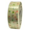 Masking tape gekleurd driehoekjes/rondjes 15mm p/10m 