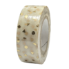 Masking tape goud driehoekjes 15mm p/10m 