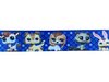 Lint blauw pet shops 22mm p/m