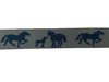 Lint army groen paarden 22mm p/m