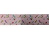 Lint roze vogeltjes 22mm p/m