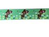 Lint groen hert 22mm p/m