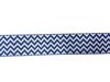 Lint zwart Chevron 22mm p/m