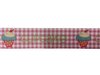 Lint roze cupcake ruit 22mm p/m