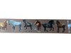 Lint bruin paarden 22mm p/m