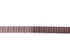 Lint multikleuren chevron 10mm p/m