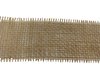 Jute band bruin 7cm p/25mtr