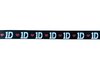 Lint zwart one direction 1D 10mm p/m