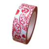 Masking tape rood barok hartje 15mm p/10m 